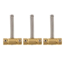 Brass Compensated Bridge Saddles 10.8mm Barrel In-Tune Bridge Saddle