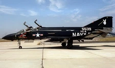 McDonnell Douglas F-4J Phantom II VX-4 Evaluators Navy Mahogany Model Scale 1/72