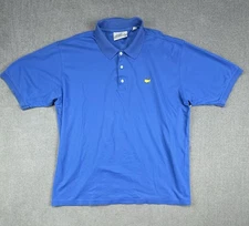 Masters Augusta National Golf Pro Shop Polo Shirt Mens XXL Blue PGA Tour