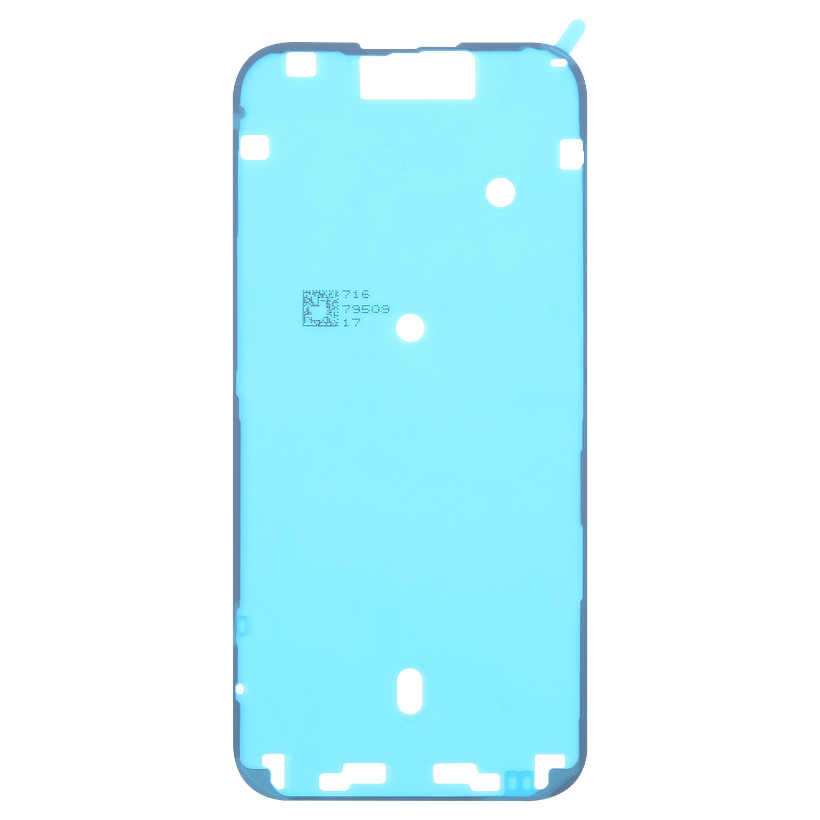 Adhésif écran iPhone 16 Pro Max à fixation forte Clappio, sticker colle acrylique transparente