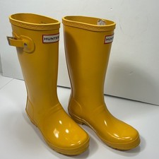 Las mejores ofertas en Botas de lluvia para mujer Hunter amarillas