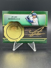 2025 Topps Five Star Golden Graphs Julio Rodriguez Auto /15 (GG-JR)