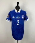 Bosnia national team match worn signed football shirt 2021 #2 Civic Adidas