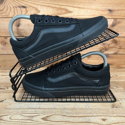 Vans Sneaker Damen UK 4 Old Skool schwarz Wildleder Skater Surfer Schule Schuhe