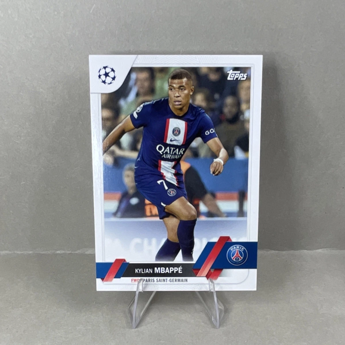 2022-23 Topps Chrome UEFA Club Competitions Kylian Mbappé #100 for