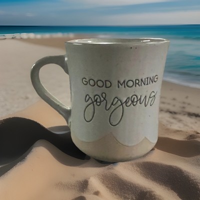 LargeCoffee Mug Good Morning Gorgeous. Seeds & Sunshine.  