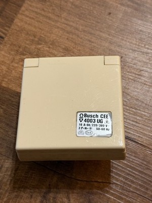 Busch CEE / Type: 4003 UG / 16A / Good Condition