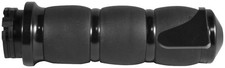 Avon Grips AIR-96-BOSS Velvet Air Cushion Grips with Throttle Boss - Black Anodi