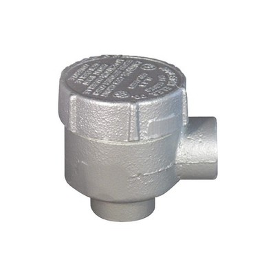 APPLETON ELECTRIC GRJEA50 Conduit Outlet Body,Iron,Trd Sz 1/2in 6RVA2