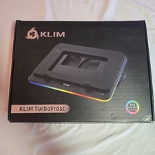 KLIM Turbofrost RGB Laptop Cooling Pad for laptops up to 17", 9 RGB Modes