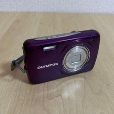 OLYMPUS VH-210 Purple Compact Digital Camera Tested Working Seller Japan
