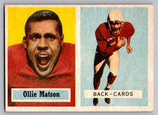 1957 TOPPS #26 OLLIE MATSON CARDINALS