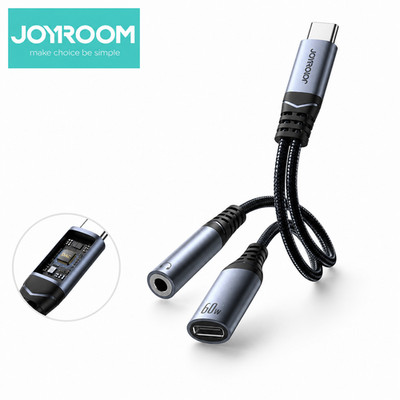 Joyroom USB-C Audio DAC Adapter USB-C auf USB-C Kopfhörer 