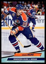 1992-93 Ultra !!!! Craig Muni Edmonton Oilers #296