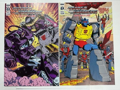 Transformers  84 Secrets & Lies #2 A & B VF/NM Lot Of 2 2020 IDW Comics