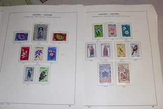 Französisch Andorra ca 1971 1995 eine fast komplette postfrische Sammlung