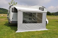 Eurotrail Universal Vorderwand Markisen Breite 4,00 m, m. Fenster