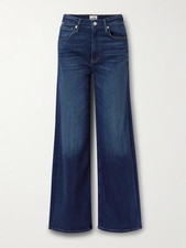 New without tags: CITIZENS OF HUMANITY Lyra Long mid-rise wide-leg jeans 26