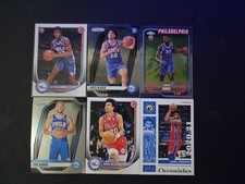 Philadelphia 76ers NBA 6 Card Lot
