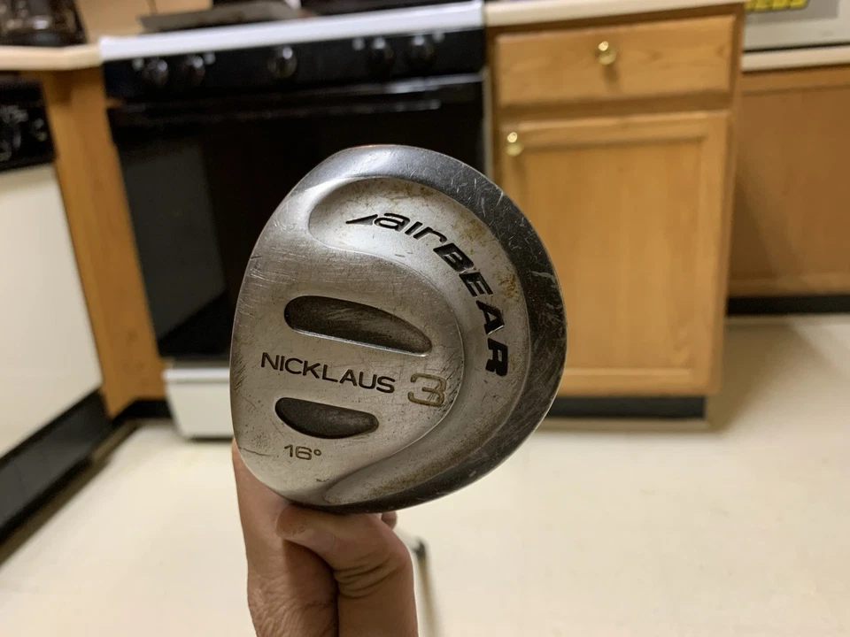 Jack Nicklaus Air Bear 3 Wood Golf Club Driver Ultralight Graphite Shaft 44” LH - Image 3 of 4