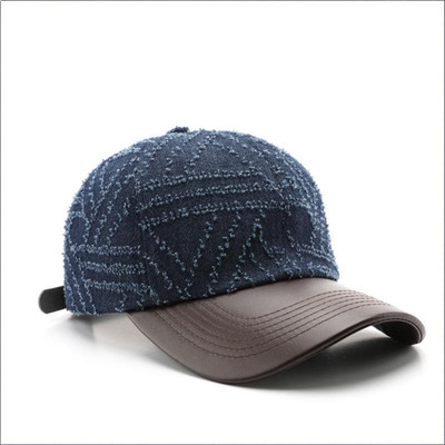 Neu Uni Baseball Cap - geschwungene Krempe strukturierter Sonnenhut für Männer Frauen
