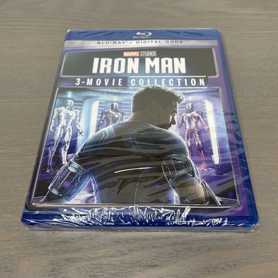 IRON MAN 3-Movie Collection Blu-ray Disc 2008 2013 Marvel NEW SEALED