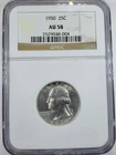 1950 Washington Quarter - NGC AU 58 - Everyman Set