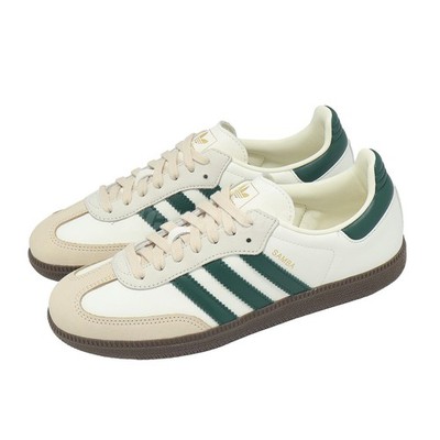 adidas Originals Samba OG W Off White Collegiate Green Women Casual Shoes JR8843