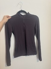 Quarter Zip Long Sleeve Top