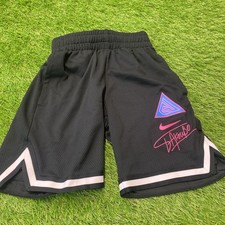 Nike Kids Giannis Antetokounmpo Dri-FIT Basketball Shorts Black Size Boys XS New