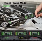Digital Electronic Torque Wrench Kit 3/8in Ratcheting w/ Adapters & Ext, 4pc — photo 3