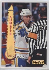 1994-95 Pinnacle Artist's Proof Donald Audette #244 0f2