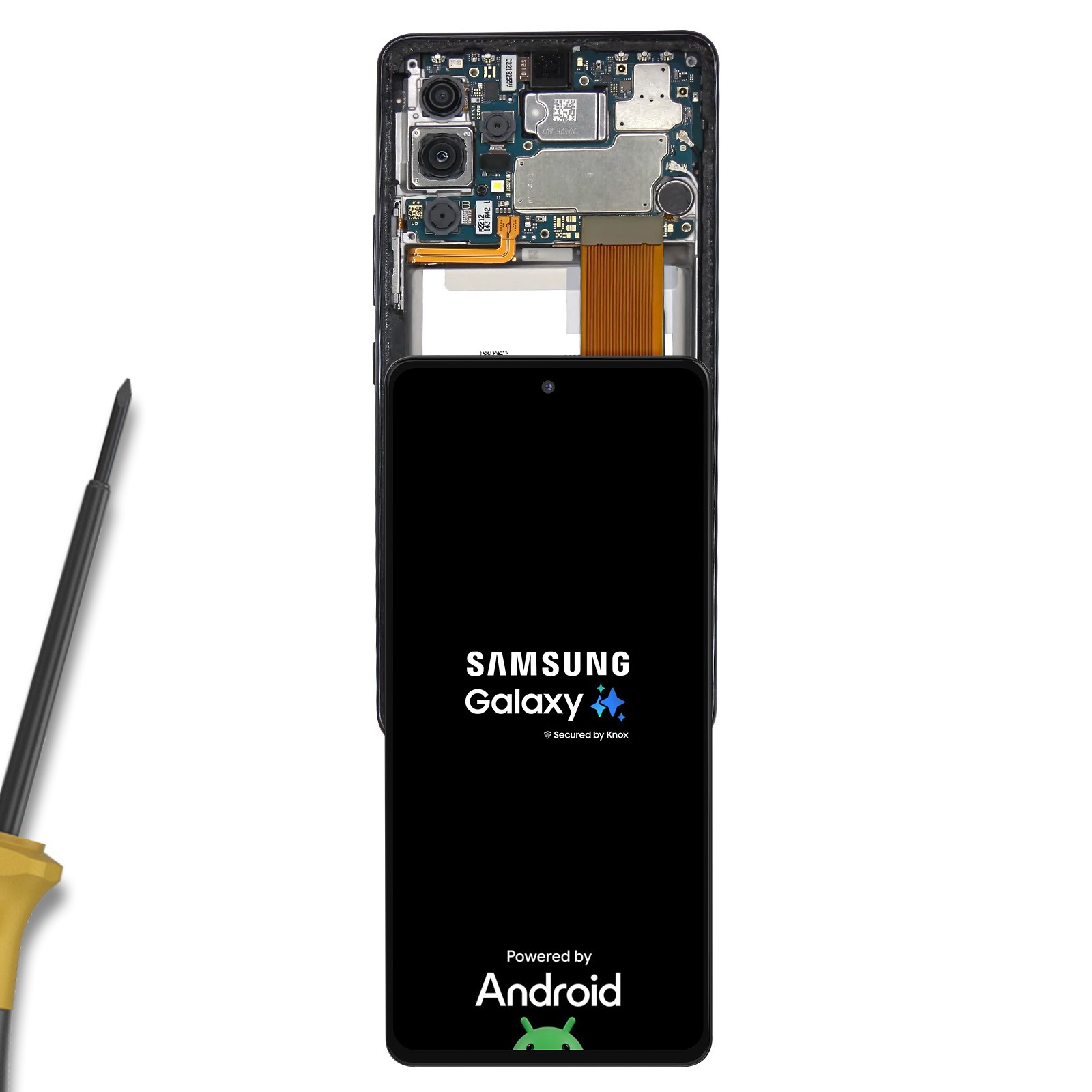 Rallonge de diagnostic d'écran Galaxy A53 5G Clappio pour tester le tactile avant montage - 3