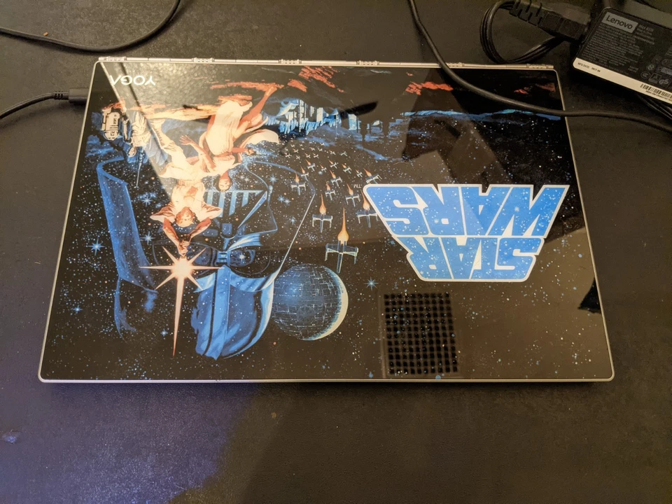 Lenovo Yoga 920 Star Wars Laptop 1219 of 4000 With Original Box Won't Charge - Image 2 of 4