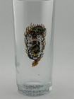 Ed Hardy Clear Glass Cocktail Drinking Glass, Decorated Dragon Graphic — photo 2