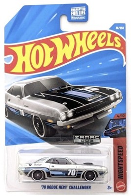 NEW 2026 Hotwheels ZAMAC Series  70' DODGE HEMI CHALLENGER Night Speed  # 36/250