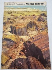 1951 Agatized Rainbows Petrified Forest Arizona Illustrated Travel Booklet