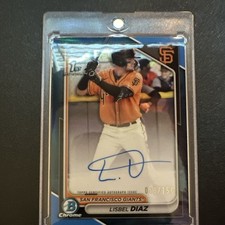 Topps 2024 1st Bowman Chrome Lisbel Diaz Rookie Autograph #CPA-LDI Serial #/150