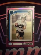 2024 Donruss Rated Rookie Dylan Laube #372 Optic Preview Pink Prizm Raiders