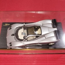 Spark Model 1/43 Pagani Zonda C12 7.3 Silver Diecast Car New Unopened