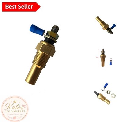 Universal 1/8 NPT Brass Coolant Temperature Sensor for Optimal Engine Health