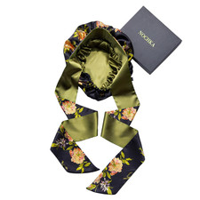 Nochka Fashion Wild Rose 100 Pure Silk Hair Bonnet Luxurious Reversible Wonder