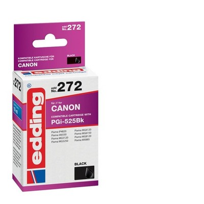 edding EDD-272 schwarz Druckerpatrone kompatibel zu Canon PGI-525 BK
