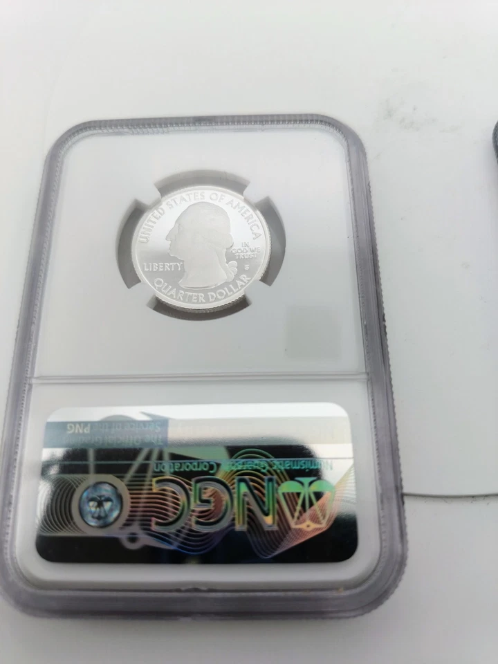 2020S PF70 ULTRA CAMEO SILVER PROOF WEIR FARM 25C 1ST RELEASE 5 COIN SET - Image 3 of 4