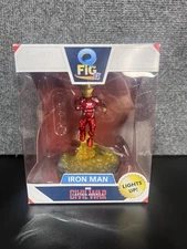 Quantum Mechanix Iron Man Light-Up Q-Fig FX Diorama With Box