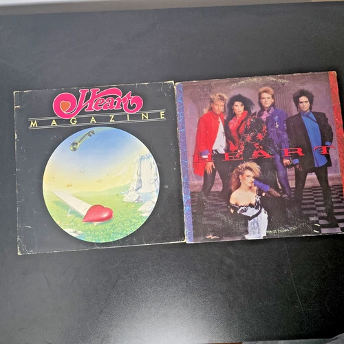 HEART LOT OF 2 LP RECORD ALBUMS