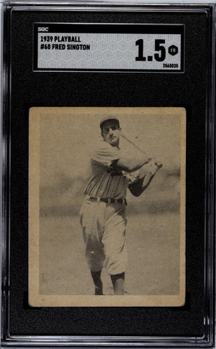 1939 Fred Sington #68