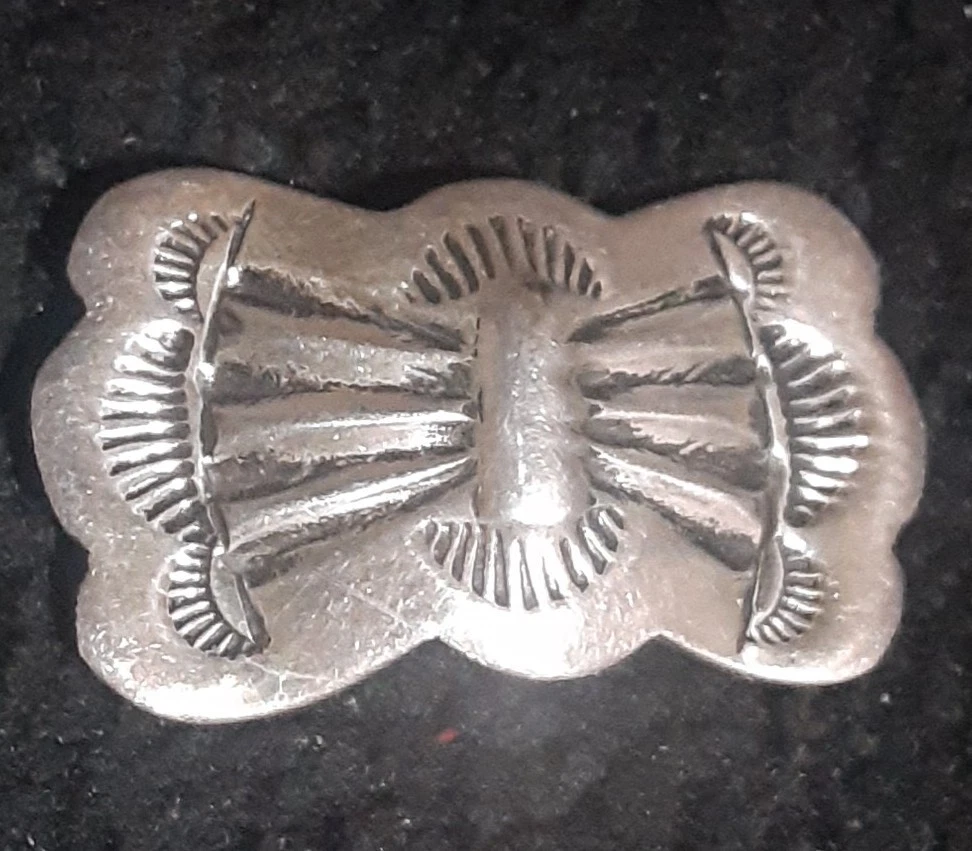 Housse De Selle Western Visalia Avec Concho Argent Sterling - Vintage
