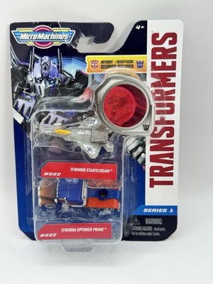 Transformers Micro Machines Reveal RTS #002 - Optimus Prime Starscream Mini Toy