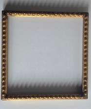 Antica originale cornice dorata dei primi del 900 - Mis. utile 22 x 22 cm.